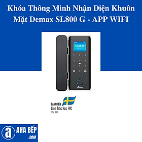 Mua Khóa Thông Minh Nhận Diện Khuôn Mặt Demax SL800 G - APP WIFI. Hàng Chính Hãng