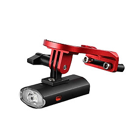 Đèn pin xe đạp siêu sáng WEST BIKING 6 chế độ sáng không thấm nước sạc USB-Màu đỏ