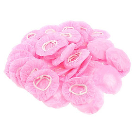 100pcs Unisex Waterproof Bath Ear Protection Shower Earmuffs Ear Cover Caps Protects Ear from Water when Showering