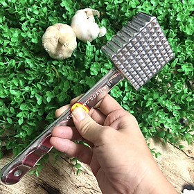 Mua Búa Đập Thịt Inox 3 ĐẦU Size Lớn 25CM.  Nặng CẦM ĐÃ TAY chắc chắn