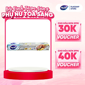 Giấy Bạc Màng Nhôm MyJae Đài Loan Để Bảo Quản, Nướng Thức Ăn, Bọc Thực Phẩm 30cm x 14m