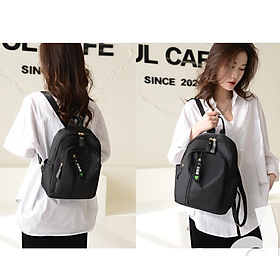Balo Nữ Cao Cấp Teement, Balo Hàn Quốc Dây Kéo Trước Nhiều Ngăn Chứa Cho Nữ, Vải Oxford Chống Thấm, Nhiều Ngăn Rộng Rãi Tiện Dụng, Balo Đi Chơi, Du Lịch, Dã Ngoại - Hàng Chính Hãng