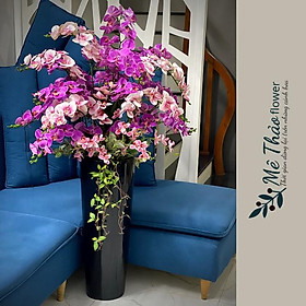 Mua Bình Hoa Lan Giả Composite-Lan Hồ Điệp Chất Liệu Cao Su Trang Trí Nội Thất Decor Quán Cafe  Quà Tặng Tân Gia Của Mê Thảo