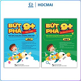 Sách - combo 2 cuốn bứt phá 9+ lớp 6 - bội thu điểm 9,10 trên lớp