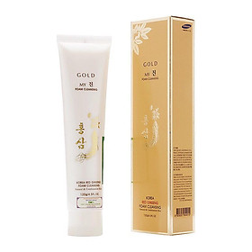 Sữa rửa mặt Hàn Quốc Hồng Sâm Vàng Cao Cấp My Jin Gold Korea Red Ginseng Foam Cleanser ( 120g ) – Hàng Chính Hãng