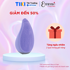 Máy Rửa Mặt Emmié Premium Facial Cleansing Brush Sonic Extra Chống Nước Làm Sạch Sâu - Hàng Chính Hãng