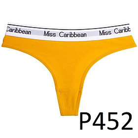 Quần Lót Nữ Lọt Khe Miss Caribbean Cotton Cạp To Dáng Thể Thao Không Lộ Viền P452