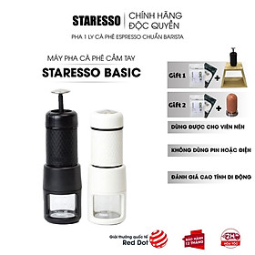 Mua Máy pha cà phê cầm tay Staresso Basic 2021 nhỏ gọn dành cho dân văn phòng  du lịch - Hàng chính hãng