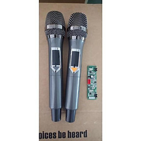 Mua Micro + Bo UHF MS45  có Set Sóng mic chuyên nghiệp