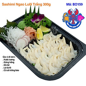 Mã 159_Sashimi Ngao lưỡi trắng 300g