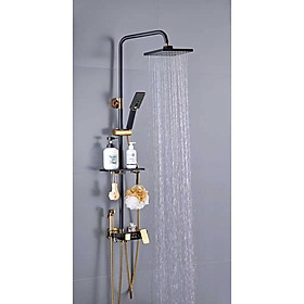 Mua Bộ Sen vòi tắm Điều chính LED nhiệt độ Hiển thị số Tcare Ống Tròn - Hàng chính hãng