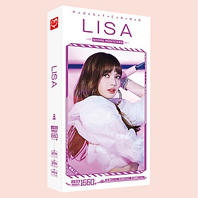 Hộp ảnh postcard Lisa Blackpink