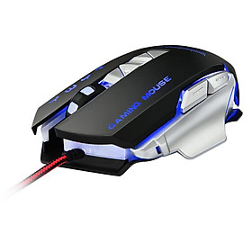 Black LED Optical Wired Mouse Computer Accessory 3200DPI Gaming Working Mice