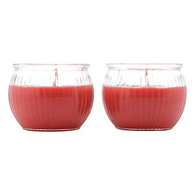 Bộ Nến Thơm Lộc Xuân Chữ Phúc - Lộc Quang Minh Candle SZ - Đỏ