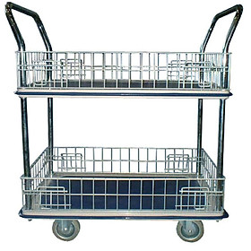 Mua Xe đẩy hàng 2 tầng có lưới bảo vệ JUMBO Thái Lan HB-220M