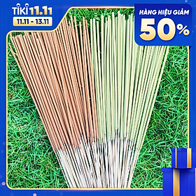 Mua Set 50cây nhang Thảo Mộc (nhang Bắc) và nhang Khuynh Diệp Dương Minh nhang sạch 100% thành phần tự nhiên