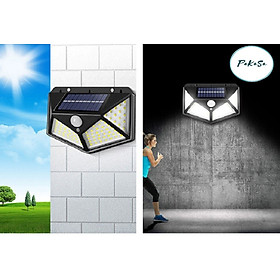Mua Đèn Năng Lượng Mặt Trời Cảm biến Chuyển Động 100 LED 3 Chế Độ Sáng - Chính Hãng