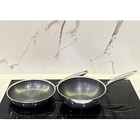 Chảo rán Makeup Premium Double Etching hàng chính hãng