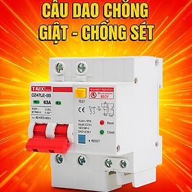 Aptomat Chống Giật Chống Sét Lan Truyền 63A – Bảo Vệ Người & Thiết Bị Điện Gia Đình Loại Xịn