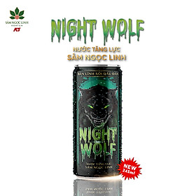 Nước Tăng Lực NightWolf Sâm Ngọc Linh Lon Lẻ 245ML Lon