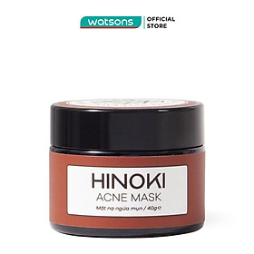 Mặt Nạ Zakka Naturals Hinoki Anti Acne Mask 40g