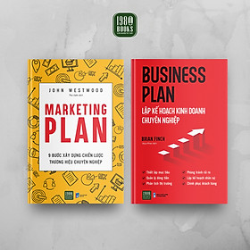 Combo 2 Cuốn Marketing- Bán Hàng Hay- Marketing Plan + Business Plan - Mark