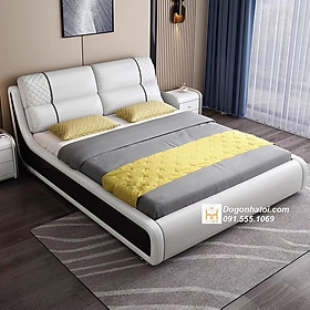 Mua Mẫu Giường Ngủ Bọc Nệm Kiểu Hiện Đại Cao Cấp GNB08