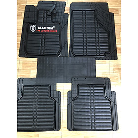 Thảm lót sàn ô tô phổ quát/ tự cắt Macsim màu đen