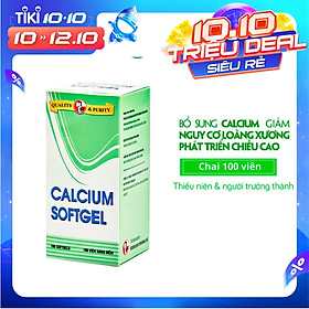 TPCN bổ xương bổ sung Calciumvà Vitamin D3