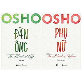 Trạm Đọc | Combo 2 Cuốn : Osho Đàn Ông + Osho Phụ Nữ