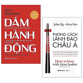 Combo 2 Cuốn Sách Kỹ Năng Làm Việc Hay Để Thành Công: Dám Hành Động + Phong Cách Lãnh Đạo Châu Á / Sách Kinh Tế - Sách Tư Duy Kỹ Năng Làm Việc (Tặng Bookmark Happy Life)