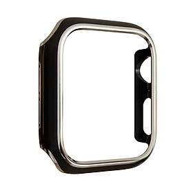 Ốp Case PC Viền Màu cho Apple Watch Series 4/5/6/SE/7/8/9/SE2 Size 40mm/41mm/44mm/45mm