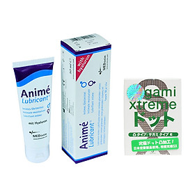 Gel Bôi Trơn Giảm Đau Quan Hệ Anime Của Đức (50ml) + Tặng Bcs Sagami (Hộp 3 Chiếc) - Hàng Chính Hãng 100% - Che Tên Sản Phẩm