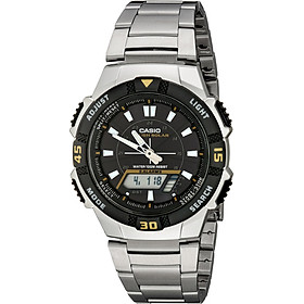 Đồng Hồ Casio AQS800WD-1EV Tough Solar Dùng Năng Lượng Mặt Trời Với Màn Hình Kỹ Thuật Số Analog