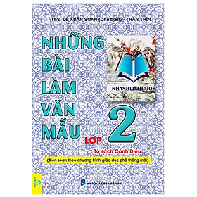 Hình ảnh Sách - Những Bài Làm Văn Mẫu lớp 2 - Cánh Diều