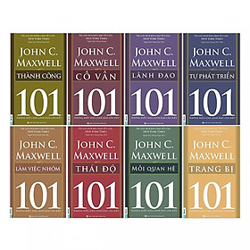 Combo 101 Những Điều Nhà Lãnh Đạo Cần Biết (Trọn Bộ 8 Cuốn) (Tặng kèm Kho Audio Books)