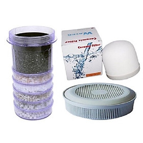 Mua Combo 3 món thiết bị thay thế cho bình lọc nước LOẠI TỐT (nấm  lõi  đá)