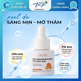 [Nâng cấp] Peel Da Lycos 10% AHA 2% BHA 10% Lactic acid – Thu Nhỏ Chân Lông, Sáng Da,Tẩy Tế Bào Chết