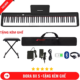 Đàn Piano Điện Bora BX 05 - 88 Phím Nặng Cảm Lực - Kết Nối Blutetooth + Chân Đàn + Tai nghe + Tặng Kèm Ghế