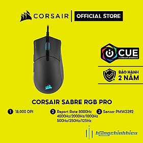 Mua Chuột Corsair RGB Pro Wired CH-9303111-AP Hàng chính hãng