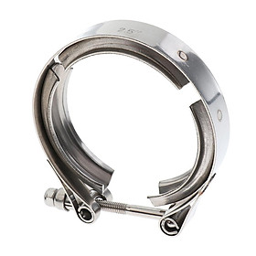 Exhaust Pipe Hose Clamp V Band Stainless Steel 2.5inch(102x95x18mm)