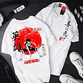 Áo One Piece Luffy Mũ Rơm ATT-01, Áo thun Anime Manga One Piece Monkey D. Luffy Unisex Nam Nữ