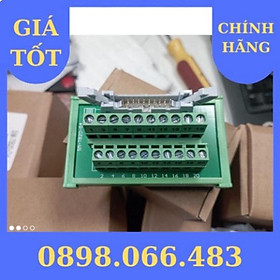 Mua Cáp dẹt  cầu đấu Input/Output 20pin cho PLC FX2NC  FX3GC  FX3UC  FX5UC  ... dòng Mitsubishi  Omron  Keyenc