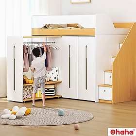 Mua Giường tầng thông minh Ohaha kết hợp tủ áo - GTTM014