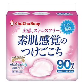 Hình ảnh Miếng Lót Thấm Sữa ChuChu Baby Milk Pad Airy (90 Miếng)