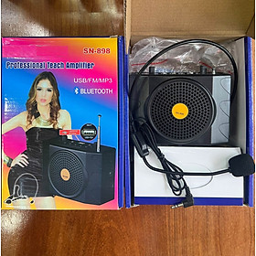 Mua Loa trợ giảng SN-898: Có Bluetooth  Âm thanh to  rõ ràng  Thiết kế nhỏ gọn  thuận tiện di chuyển