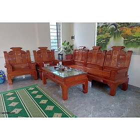 Mua Bộ bàn ghế phòng khách gỗ gõ đỏ   mẫu âu á