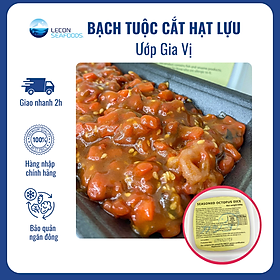 Bạch Tuộc Xắt Hạt Lựu Sốt Cay Sẵn Đầy Đủ Gia Vị, Đã Làm Chín, Ăn Liền Tiện Lợi Hộp 500grs