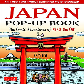 Hình ảnh sách Japan Pop-up Book: The Comic Adventures Of Neko The Cat (Visit Japan's Most Famous Sights From Kyoto To Kamakura)