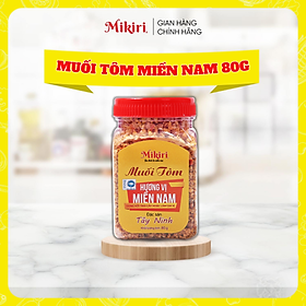 Combo lựa chọn - Muối tôm Mikiri ăn liền gia vị cho món ăn thơm ngon x 80gr